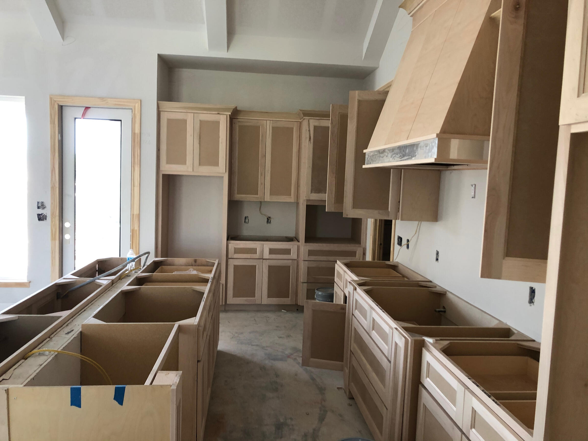 Cabinet install